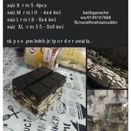 kek batik ganache viral kek batik silk