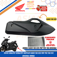 COVER KNALPOT VARIO 160 NEW K2S TAMENG MUFFLER KNALPOT PCX 160 K1Z ORIGINAL ASLI HONDA