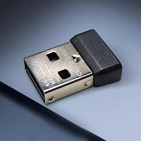 USB Wireless Dongle Receiver Replacement USB Dongle Mouse Receiver Adapter USB Receiver Dongle Plug 