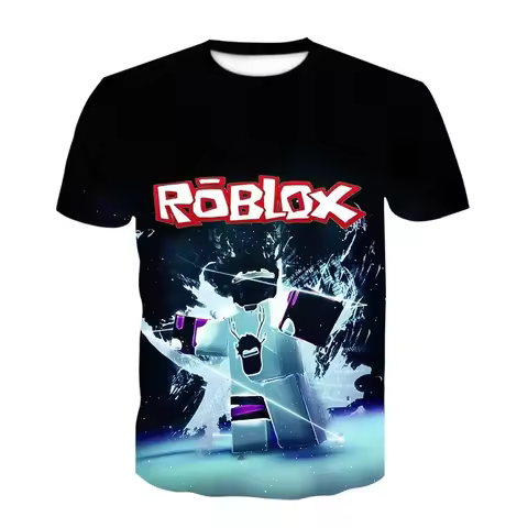 Roblox Rainbow Friends Game kids T-shirt cosplay costumes Child Cartoon Short sleeve top 3D Print Ca