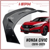 Honda Civic FC (2016-2021) YOFER DUCKTAIL Spoiler Rear Trunk Spoiler Duck Tail Lip ABS Lips Gloss Bl