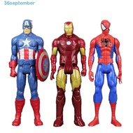SEPTEMBER Marvel Kid Gifts 12''/30cm Hulk Spiderman Buster Thor Action Figure