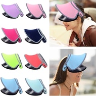 Summer Anti-UV Sun Hat Wide Brimmed Adjustable Lightweight Double Layer Protection Beach Hat for Gol