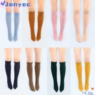 JONY1EC Long Doll Socks, Casual Wear 15 Styles Handmade Cotton Stockings, High Quality Fashion Long 
