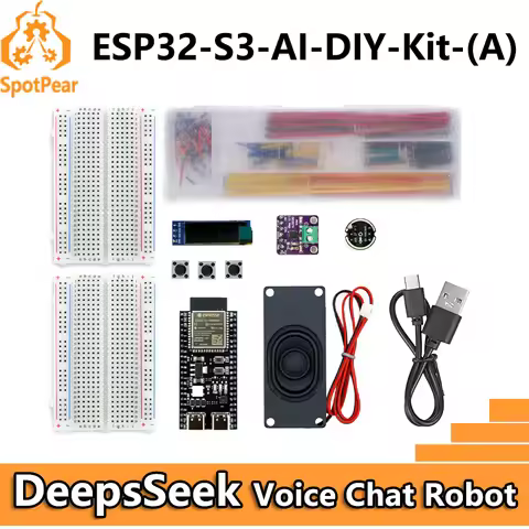 DeepSeek AI Voice Chat ESP32-S3 Breadboard-DIY-Kit N16R8 WROOM-1-N16R8 DevKitC-1 Development Board F