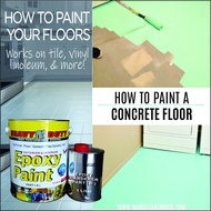 5L Epoxy Paint ( Heavy Duty Coating Brand ) Floor Coating Paint / Cat Lantai interior & exterior cem