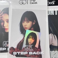 GOT THE BEAT STEP BACK WINTER HOLOGRAM PHOTO CARD SET Winter 現貨 全新未拆  HOLOGRAM PHOTO CARD SET Winter
