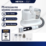 HETCH P5 PetClean Pro Grooming Vacuum Kit PGM-1200-HC