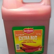 Delmonte chili sauce extra hot 5.5kg