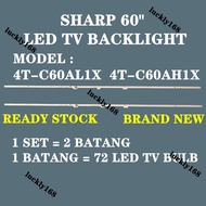 4T-C60AL1X 4T-C60AH1X Sharp 60" LED TV Backlight 4T-C60AL1X 4T-C60AH1X
