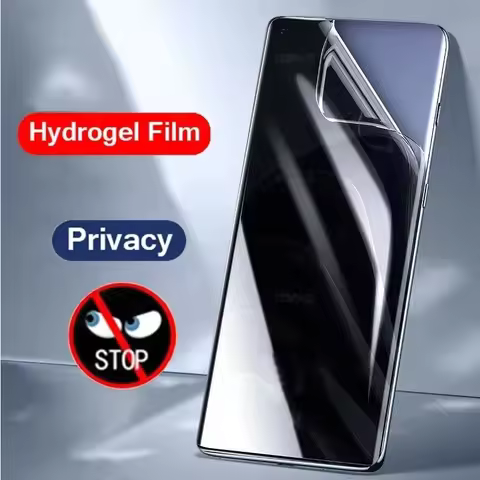 3PCS Privacy Hydrogel Film For Realme GT 6T ENO 6 5 SE C63 C67 C55 C53 Screen Protector Without Fing