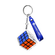 GAN CUBE GAN 328 Mosaic Cube Creative Key Ring 3x3 Speed Cube Keychains Gan Mini Cube Toys Gift