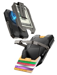 I-Blason เคสฝาพับสำหรับ MagSafe กระเป๋าสตางค์ Mag-Netic สำหรับ iPhone คลิปเงิน6ซองใส่บัตร RFID การปิ