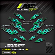 Decal Sticker Striping Transparent Variations Uv Xmax Api Xmax Old Yamaha Xmax 250 2016-2022 Xmax Ne