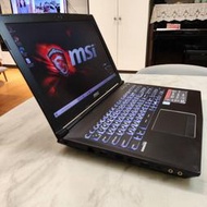 MSI GP62 6QE 微星高階i7-6700HQ/512G SSD+1TG HD/32GRAM/獨顯電競筆電