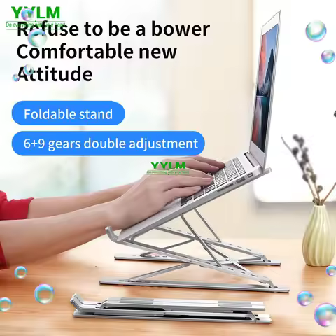 Adjustable Laptop Stand Tablet Bracket Aluminum Alloy Support For MacBook Air Pro Dell XPS HP ASUS B