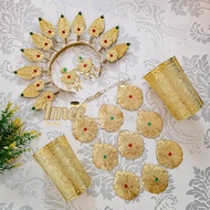 Set Aksesoris Adat Bugis Makassar / Set Aksesoris Baju Bodo