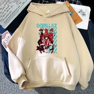 Kpop Music Gorillaz Hoodie Unisex Men's Hoodie Children's and Adult'sWanita Custom DTF Hoodie/