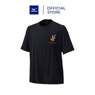 Mizuno JF Men's Football T-Shirt Single Knit Stretch Softdry Tee HS Black - P2GAD00109
