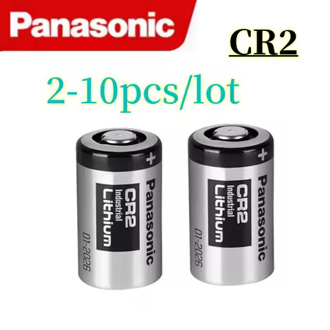 2pcs 10pcs Panasonic CR2 CR15H270 Lithium Manganese Battery Polaroid mini 25 Camera Printer Disc Bra