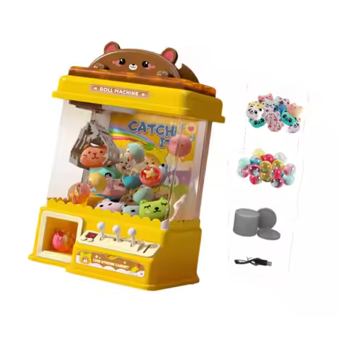 Claw Machine Table Game Claw Crane Game Machine for Ages 3+ New Year Party