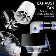 YANN1 Exhaust Fan, Air Ventilation 4'' 6'' Mute Exhaust Fan, Powerful Super Suction Pipe Toilet Black White Ceiling Booster Household Kitchen