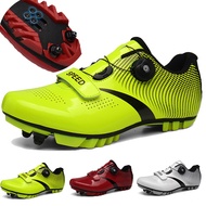 Ready Stock Two Types Sole Cycling Shoes Mountain Road Shoes Rotating Buttons Velcro Road Sole Cycling Shoes Bicycle Shoelace Lock Bicycle Shoes Rotating Button Bicycle Shoes Low-Top Bicycle Shoes Lace-Free Sports Shoes Outdoor Bicycle Shoes
