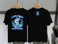 kaos oblong lengan pendek/fishing baju hobi mancing