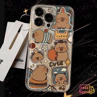 Case for Redmi A5 A3 Redmi Note 14 5G Redmi 15C Redmi Note 14 5G Newspaper Capybara Shockproof TPU P