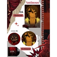 Fanmearch Epic The Musical, Antinous. Pins and Photocards