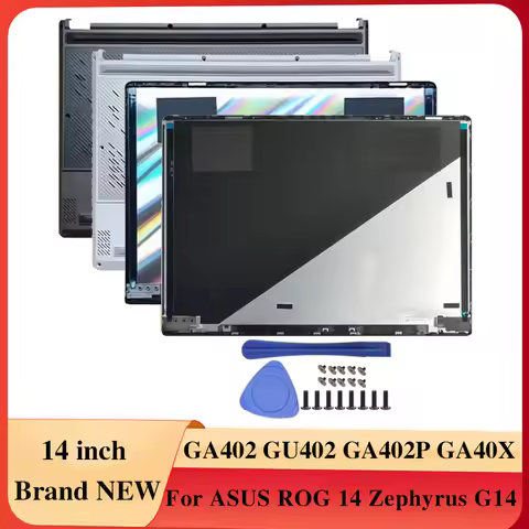 Notebook Screen LCD Back Cover Palmrest Bottom Accessories For ASUS ROG 14 Zephyrus G14 GA402 GU402 