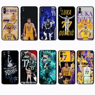 for Xiaomi Redmi 6A 7A 8A 7 8 9 9A 9i 9C luka doncic Business Black Border TPU Case | Low-Key & Eleg