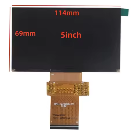 New 5inch For FPC-CAFH028-V2 FPC-CAFH028-V1 C500AFH002D C500AFH002B C500AFH002C Lcd display screen P
