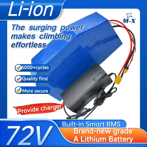 {{ 72v 45Ah not 40ah 50ah lithium ion polygon triangle battery pack 72v lithium battery for 3000W 50
