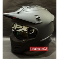 JPX MX726 SOLID HELMET - JPX CAKIL RETRO HELMET