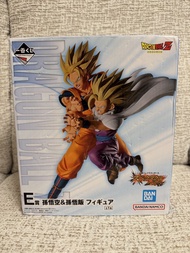 全新 日版金證 龍珠 dragon ball 孫悟空 孫悟飯 悟空 悟飯 E賞 一番賞 父子波 父子 父子龜波氣功 Masterlise