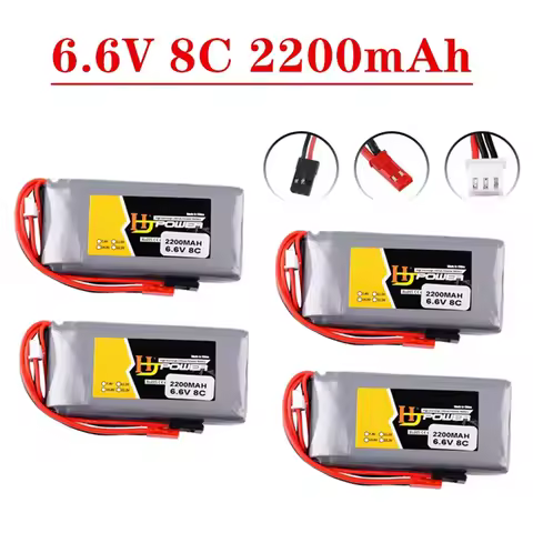 6.6V 2200MAH Lipo Battery For Futaba 14SG 18SZ 16SZ T8J Transmitter Helicopter Li-Fe Remote Controll