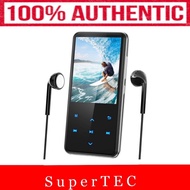 AGPTEK MP3 player with Bluetooth 2.4 "screen 16 GB built-in speaker, touch button, FM radio recordin