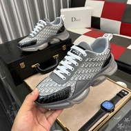 NX0Y DIO #New Style Breathable Fashion Running Thick-Soled Daddy Shoes Increased Height Men's All-Ma