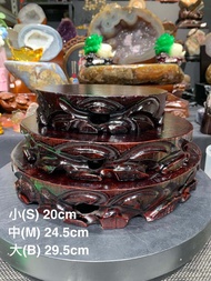 Solid Wood Round Base - Available in Small Medium and Large Sizes ⬇️📌 Random shipment (Note: Each ba