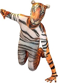 Morphsuits Kid Tiger Costume, Tiger Animal Costumes for Kids, Character Costumes for Kids