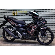 TEM LỬA DÁN XE WINNER X V3 MÀU ĐEN ĐỎ TRẮNG