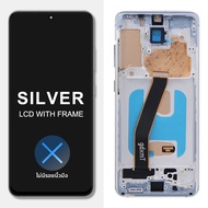 สําหรับ Samsung S20 4G G980 SM-G980F จอแสดงผล LCD หน้าจอสัมผัสพร้อม Digitizer กรอบเปลี่ยนสําหรับ SM-