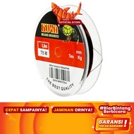 Senar Pancing Monofilament Kuya Cepuk Nylon  75m 0.16 0.18 0.20 0.22 0.25 0.28 0.35
