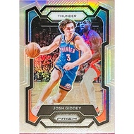 Josh Giddey Silver Bright Metal Card NBA 2023-24 PRIZM 50 Thunder Team Basketball