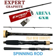 EXPERT GRAPHITE ARENA GXR SPINNING AND CASTING FISHING ROD