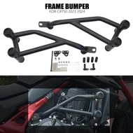 For HONDA CB750 Motorcycle Frame Protection Bumper with Shock Absorbers CB 750 Hornet 2023 2024 Engi