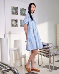 Nitan (นิทาน) เดรสให้นม ชุดคลุมท้อง รุ่น Pisces Maternity and Nursing Dress