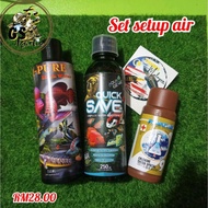 Set Setup Air Aquarium