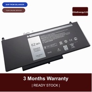 6MT4T TXF9M Laptop Latitude E5570 Battery for 6MT4T Notebook 79VRK M3510 Dell E5470 New 7V69Y 15.6 0